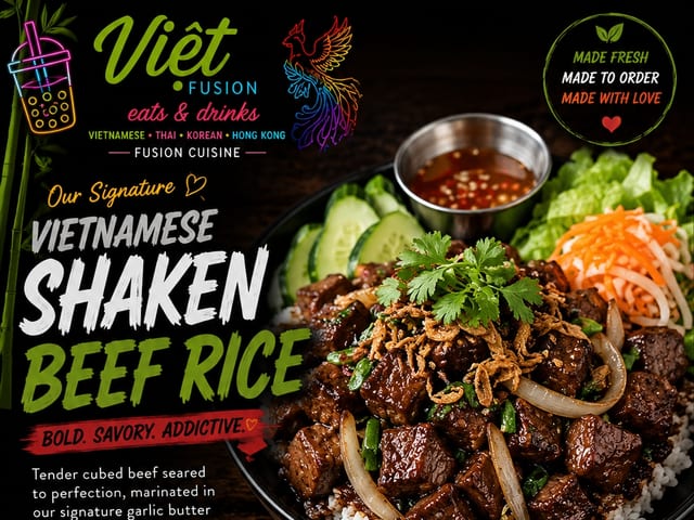 R1. Viet Shaken Beef.