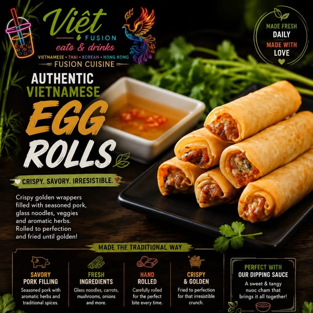 M1.Vietnamese Egg Rolls.