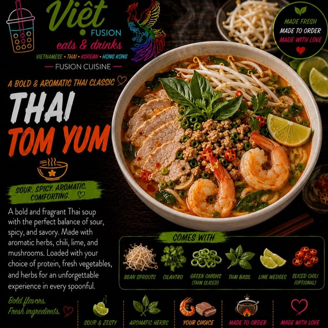 S6. Thai Tom Yum.