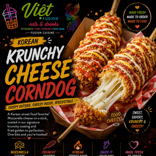 M11. Korean Krunchy Cheese Dog