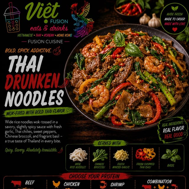 F15. Drunken Noodles.